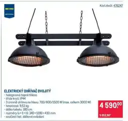 Makro ELEKTRICKÝ OHŘÍVAČ DVOJITÝ nabídka