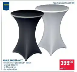 Makro UBRUS BANKET ONYX nabídka