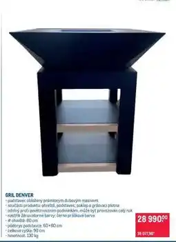 Makro GRIL DENVER nabídka