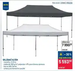 Makro SKLÁDACÍ ALTÁN nabídka