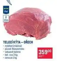 Makro Telecí kýta – ořech nabídka