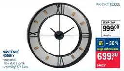 Makro NÁSTĚNNÉ HODINY nabídka