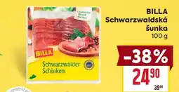 Billa BILLA Schwarzwaldská šunka 100 g nabídka