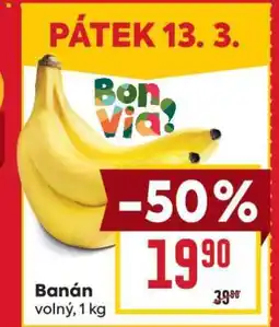 Billa Banán volný nabídka