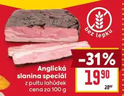 Billa Anglická slanina speciál nabídka