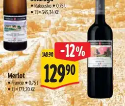 Albert Merlot nabídka