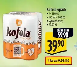 Albert Kofola 4pack nabídka