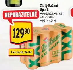 Albert Zlatý Bažant 8pack nabídka