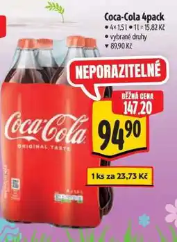 Albert Coca-Cola 4pack nabídka