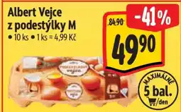 Albert Albert Vejce z podestýlky M nabídka