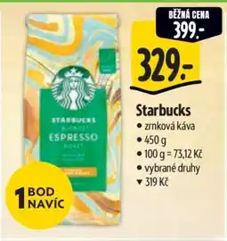 Albert Starbucks nabídka