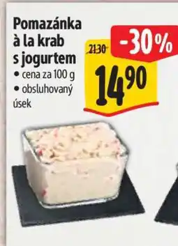 Albert Pomazánka à la krab s jogurtem nabídka
