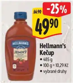 Albert Hellmann’s kečup nabídka