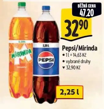 Albert Pepsi, Mirinda nabídka