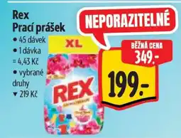 Albert Rex Prací prášek nabídka