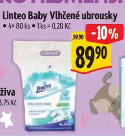 Albert Linteo Baby Vlhčené ubrousky nabídka