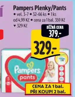 Albert Pampers Plenky Pants nabídka