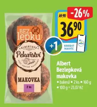 Albert Albert Bezlepková makovka nabídka
