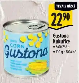 Albert Gustona kukuřice nabídka