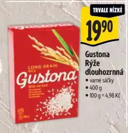 Albert Gustona Rýže dlouhozrnná nabídka