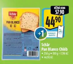 Albert Schär Pan Blanco chléb nabídka