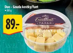 Albert Duo - gouda kostky / fuet nabídka