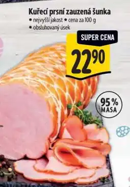 Albert Kuřecí prsí zauená šunka nabídka