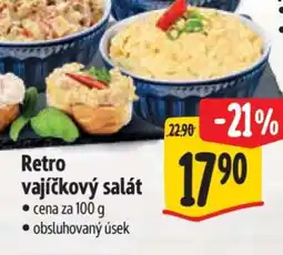 Albert Retro vaječný salát nabídka