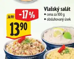 Albert Vlašský salát nabídka