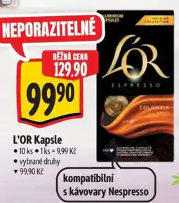 Albert L’OR kapsle nabídka