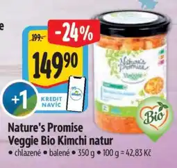 Albert Nature’s Promise Veggie Bio Kimchi natur nabídka