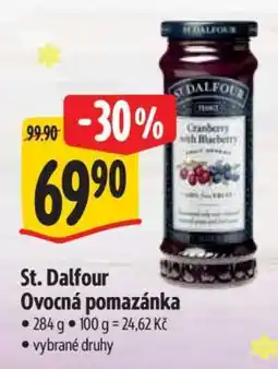 Albert St. Dalfour ovocná pomazánka nabídka