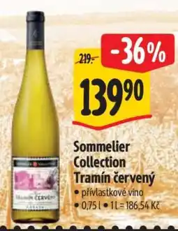 Albert Sommelier Collection Tramín červený nabídka