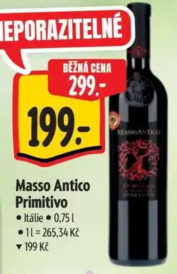 Albert Masso Antico Primitivo nabídka