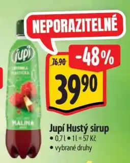 Albert Jupí hustý sirup nabídka
