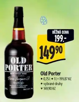 Albert Old Porter nabídka