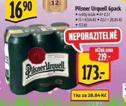 Albert Pilsner Urquell 6pack nabídka