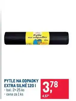 Makro Pytle na odpadky extra silné 120 l nabídka