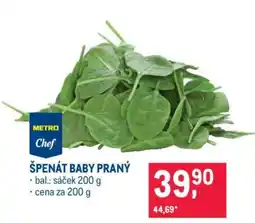 Makro Špenát baby praný nabídka
