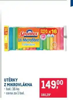 Makro UTĚRKY Z MIKROVLÁKNA nabídka