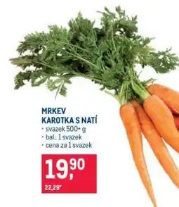 Makro MRKEV KAROTKA S NATÍ nabídka