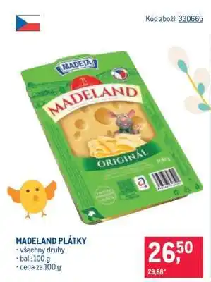 Makro Madeland plátky nabídka
