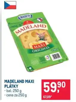 Makro Madeland Maxi plátky nabídka