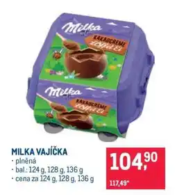 Makro MILKA VAJÍČKA nabídka