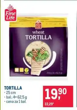 Makro Tortilla nabídka