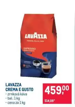Makro Lavazza Crema E Gusto nabídka
