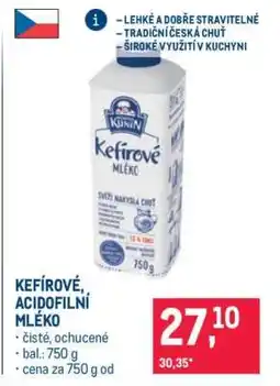 Makro Kefírové, Acidofilní mléko nabídka
