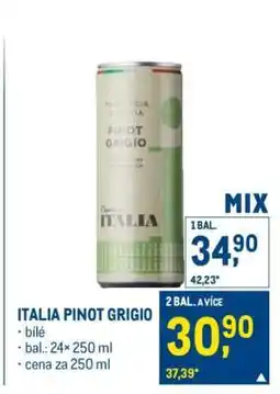 Makro ITALIA PINOT GRIGIO nabídka