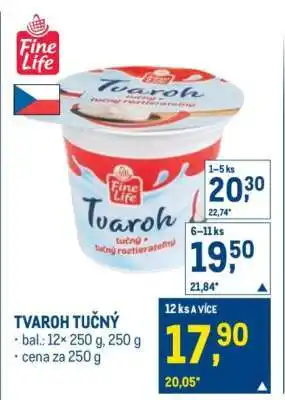 Makro Tvaroh tučný nabídka