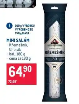 Makro Mini salám nabídka